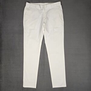 Jack Archer Jetsetter Pants‎ Mens 36x34 True White Chino Straight Fit Casual